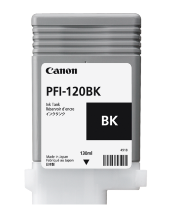 Encre Canon PFI-120BK Noir intense