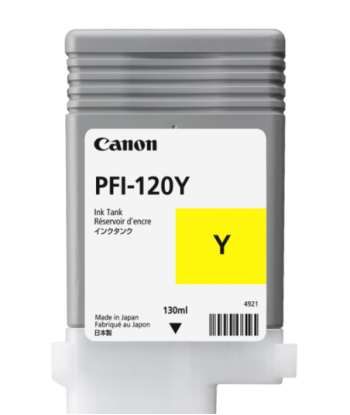 Encre Canon PFI-120Y Jaune