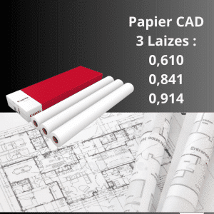 Papier Draft jet d'encre 75gr 50m - IJM009F