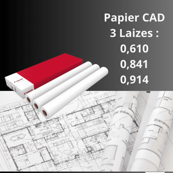 Papier Draft jet d'encre 75gr 50m - IJM009F