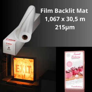 Film Backlit Mat 215µm 30,50m - IJM566