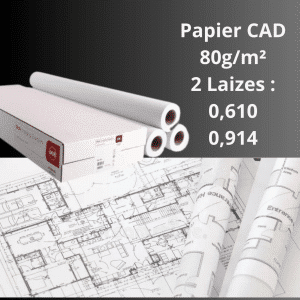 Papier CAD jet d'encre 80gr 50m - IJM015N