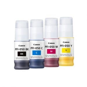 Encre Canon PFI-050 Pack 4 couleurs
