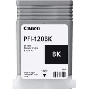 Encre Canon PFI-120BK Noir intense