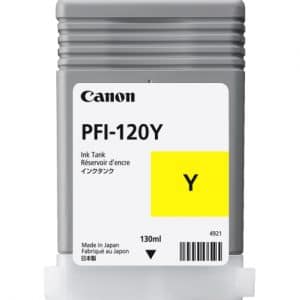 Encre Canon PFI-120Y Jaune
