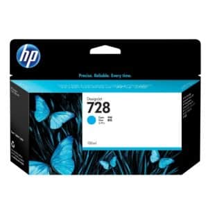 HP 728 cartouche d'encre cyan original 130ml HP DesignJet