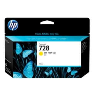 HP 728 cartouche d'encre jaune original 130ml HP DesignJet