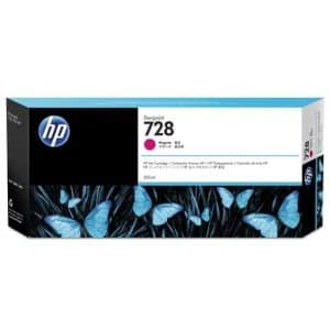HP 728 cartouche d'encre Magenta 300 ml original HP DesignJet