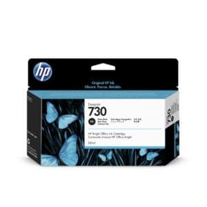 HP 730 cartouche d'encre Noire photo original 130ml HP DesignJet
