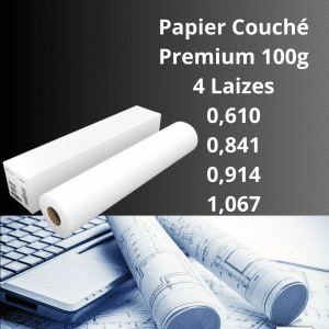Papier Couché Premium FSC 100gr 45m - IJM119