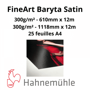 Papier Hahnemühle FineArt Baryta Satin