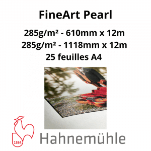 Papier Hahnemühle FineArt Pearl