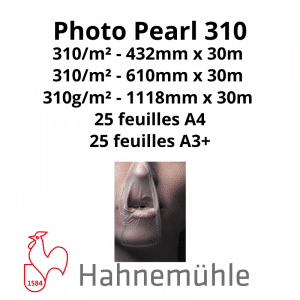 Papier Hahnemühle Photo Pearl 310