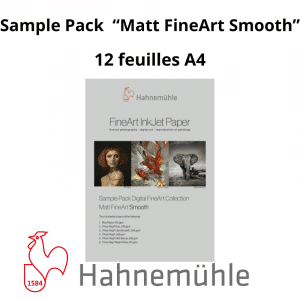 Papier Hahnemühle Sample Pack "Matt FineArt Smooth"
