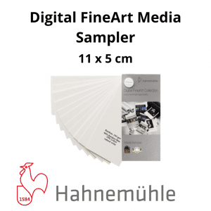 Papier Hahnemühle Digital FineArt Media Sampler