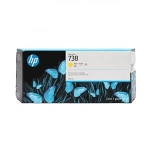 HP 738 cartouche d'encre - Yellow original 300ml 676M8A
