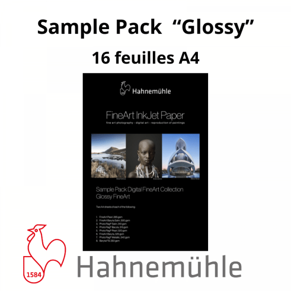 Papier Hahnemühle Glossy Sample Pack