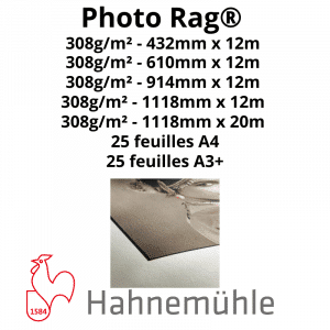 Papier Hahnemühle Photo Rag®