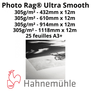 Papier Hahnemühle Photo Rag® Ultra Smooth