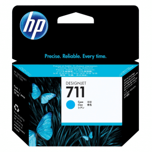 HP 711 cartouche d'encre - Cyan original 29ml CZ130A