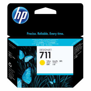 HP 711 cartouche d'encre - Yellow original 29ml CZ132A