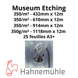 Papier Hahnemühle Museum Etching