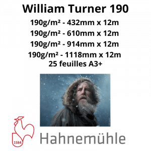 Papier Hahnemühle William Turner 190