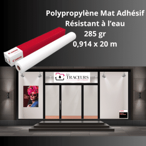 Polypropylène Mat Adhésif Résistant à l'eau 285g 20m - 2345C
